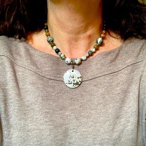 Stone necklace